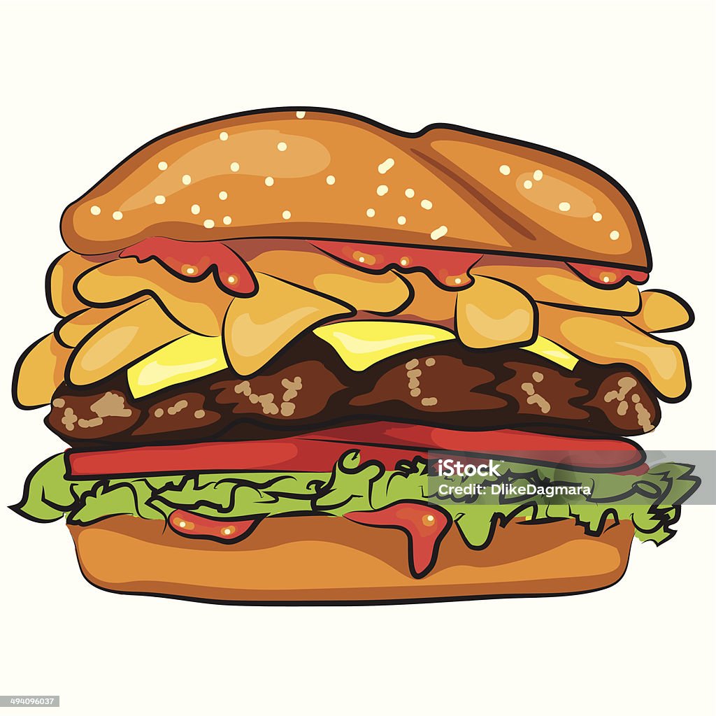 Phim Hoạt Hình Hamburger Hình minh họa Sẵn có - Tải xuống Hình ảnh ...