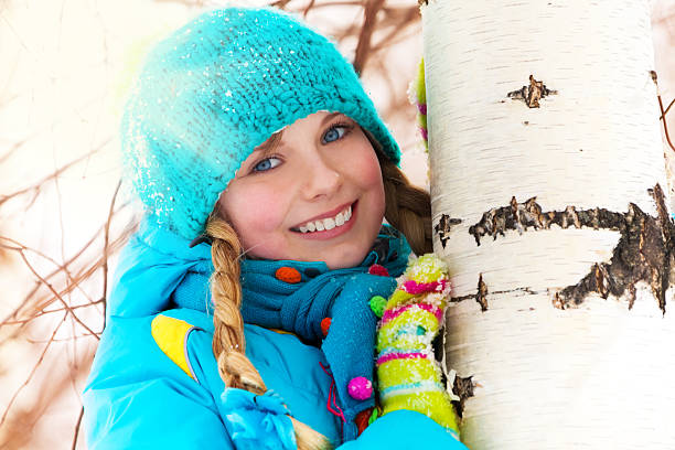istock Happy girl and the tree 494097887