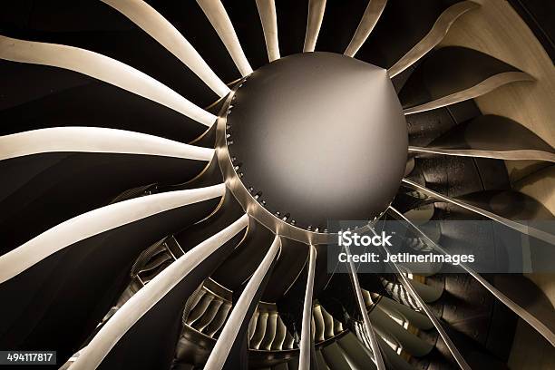 General Electric Genx Aircraft Jet Engine Stock Photo - Download Image Now - Engine, Aerodynamic, Aerospace Industry