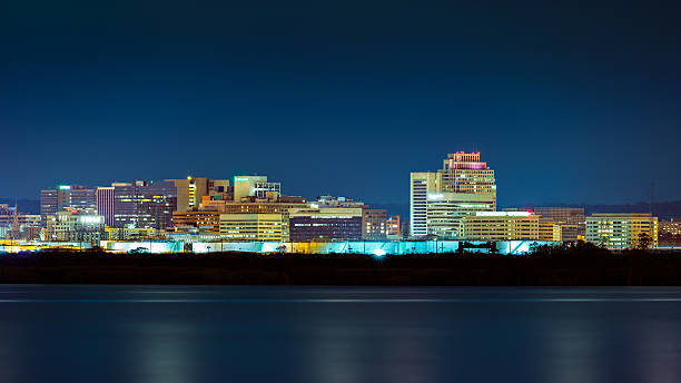 istock Wilmington skyline by night 494118844