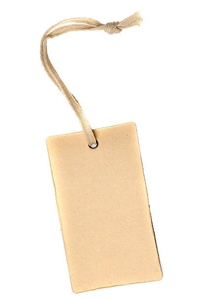 istock White price tag with bow isolated 494119190
