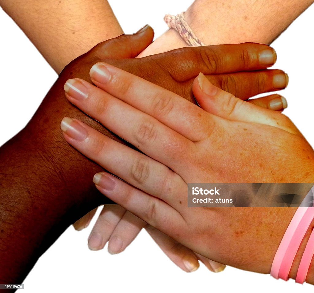 Business Cooperation as a team 2015 Stock Photo