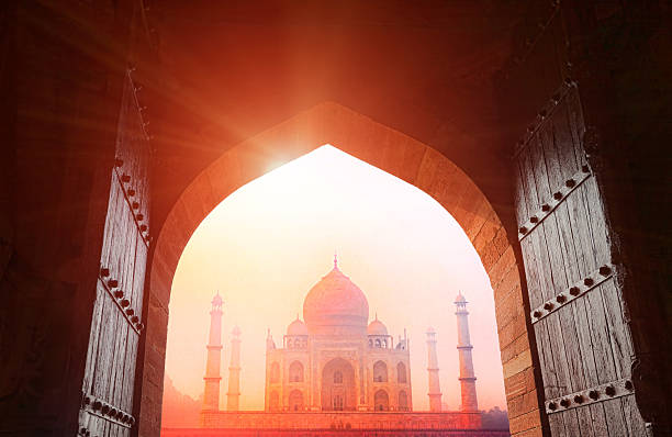 istock Taj Mahal in the sunlight 494121320