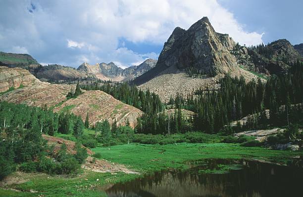 istock Sundial Peak, Lake Blanche, Utah 494126030