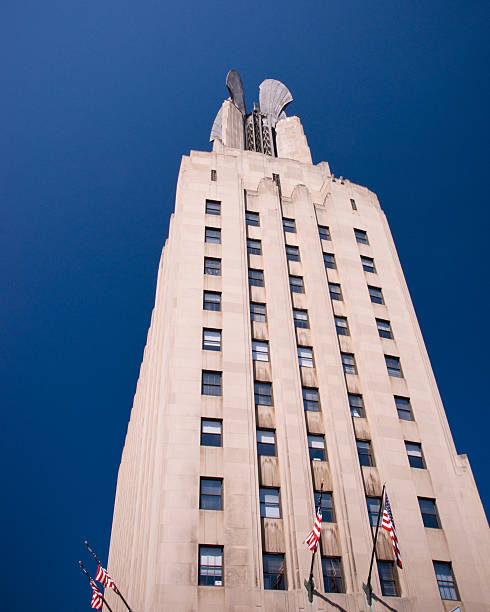 istock Times Square Building in Rochester, NY 494126432