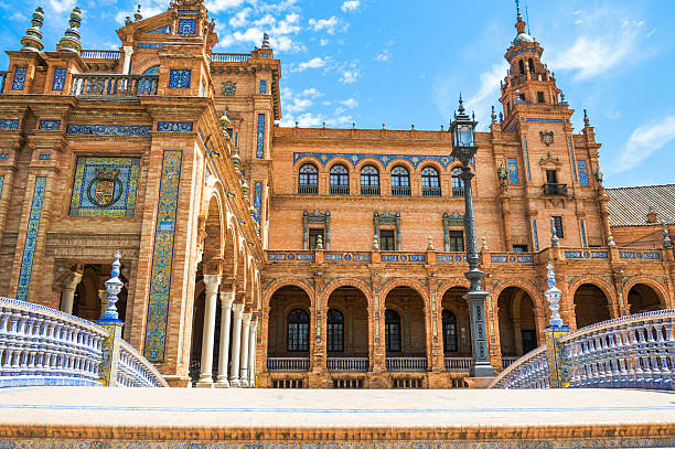 istock Plaza De Espana in Seville, Spain 494130826