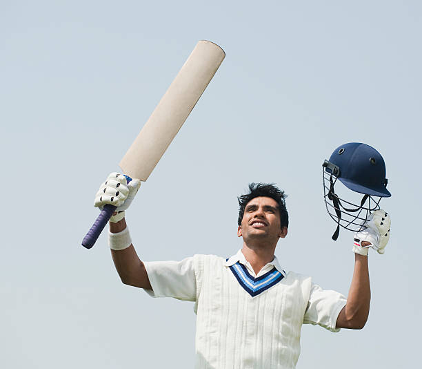 istock Cricket batsman celebrating his success 494130910