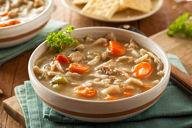 istock Homemade Chicken Noodle Soup 494134572