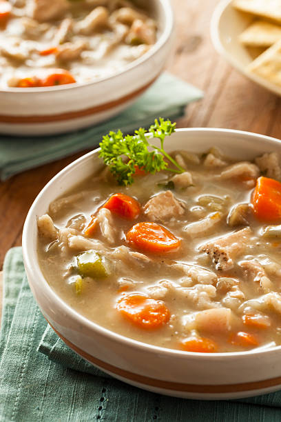 istock Homemade Chicken Noodle Soup 494134650