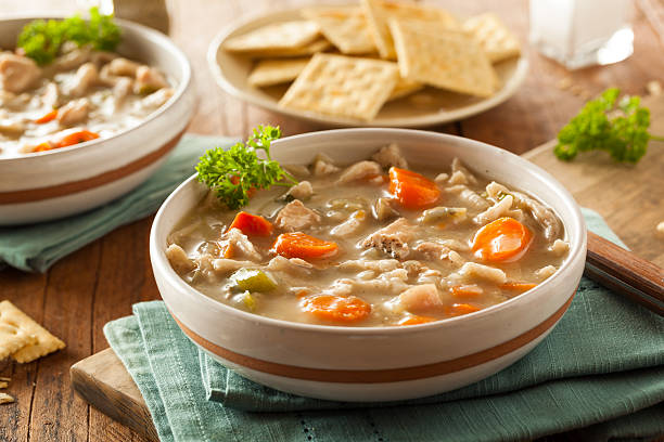 istock Homemade Chicken Noodle Soup 494134714