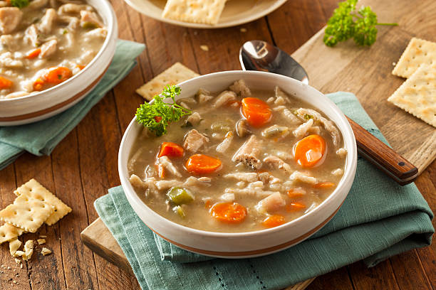 istock Homemade Chicken Noodle Soup 494134736