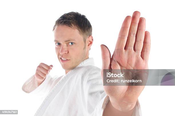 Taekwondo Stock Photo - Download Image Now - Palm of Hand, Stop Gesture, Karate