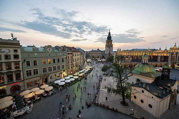 istock Krakow market square, Poland 494148083
