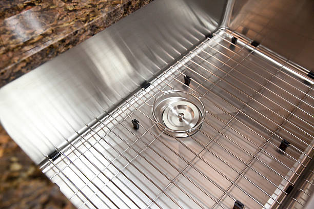 istock Kitchen sink at clean and new condition 494151393