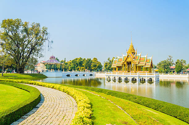 istock Architecture Bang pa in palace thailand 494151429
