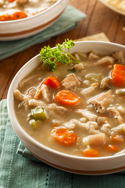 istock Homemade Chicken Noodle Soup 494151450