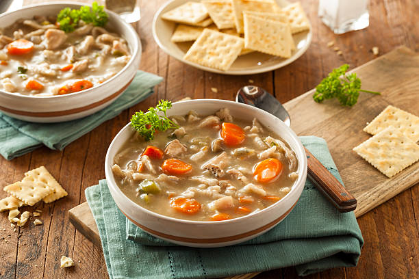 istock Homemade Chicken Noodle Soup 494151480