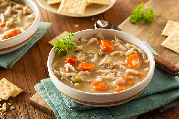 istock Homemade Chicken Noodle Soup 494151510