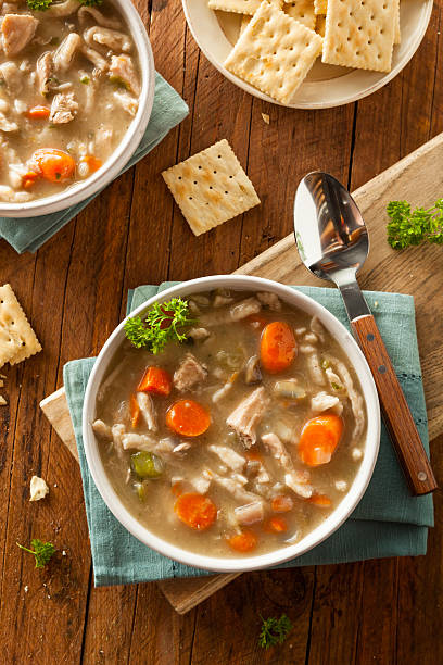 istock Homemade Chicken Noodle Soup 494151564