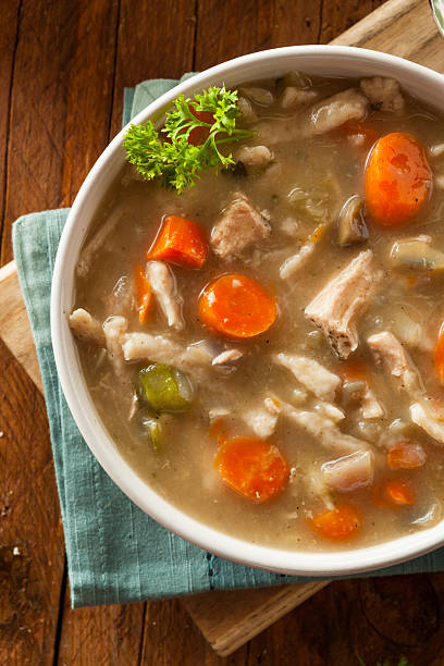 istock Homemade Chicken Noodle Soup 494151580