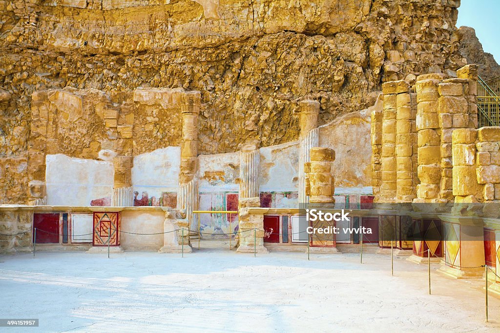 Masada - Foto de stock de Forte royalty-free