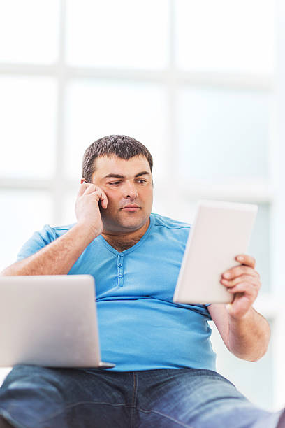 Getting Fat Problem Phone 2,700+ Overweight Male Phone Stock Photos, Pictures & Royalty-Free ...
