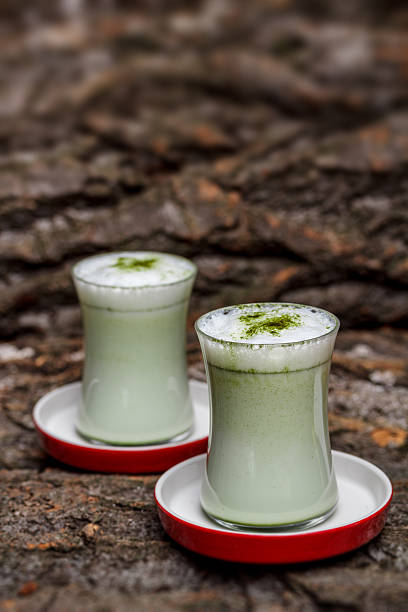 istock Green tea frappe 494152195