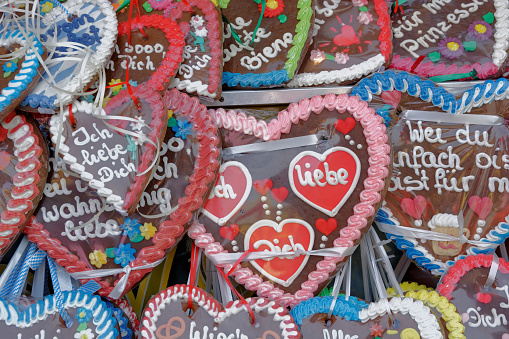 Gingerbread hearts from the Beer Fest Wiesn