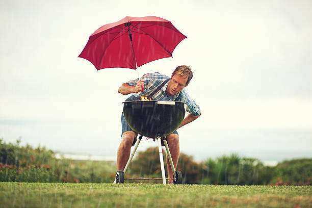 istock The rain won't stop my barbecue 494157822