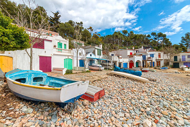 istock Nice, quiet seaside village of Spanish 494159028