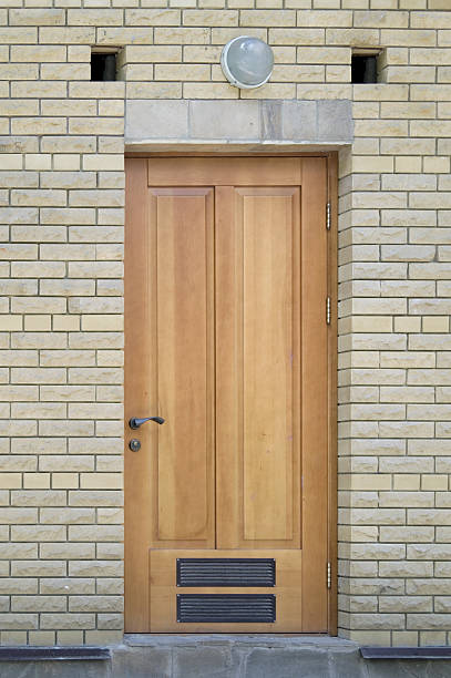 istock Wooden door 494159938