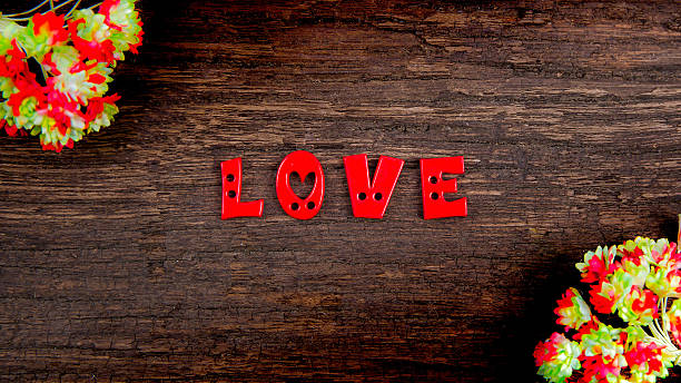 istock Word Love on wood background 494163596