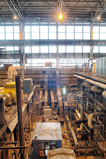 istock steam turbine on power plant 494164554