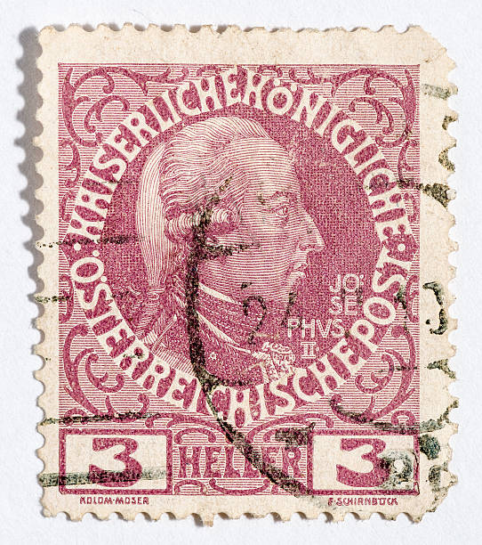 istock Vintage antique old postage stamp from Austria 494178041
