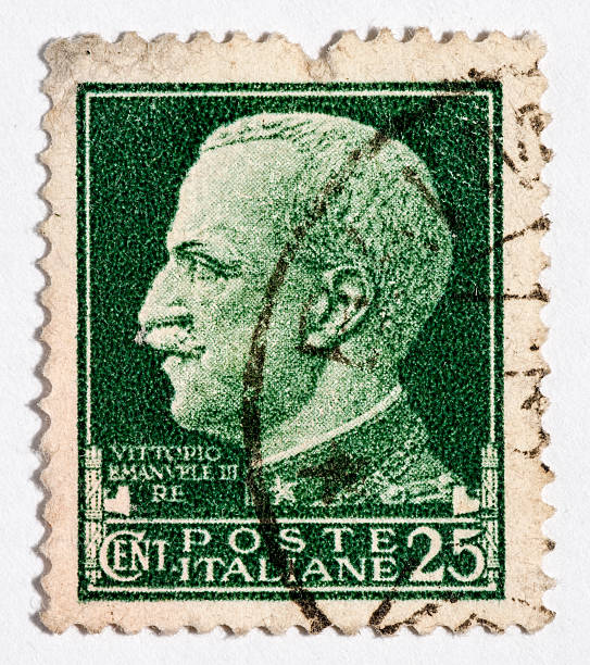 istock Vintage antique old postage stamp from Italy 494178047