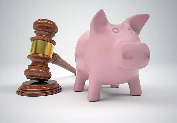istock Gavel and piggy bank 494178191
