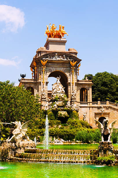 istock Cascada fountain in Barcelona in summer day 494179149