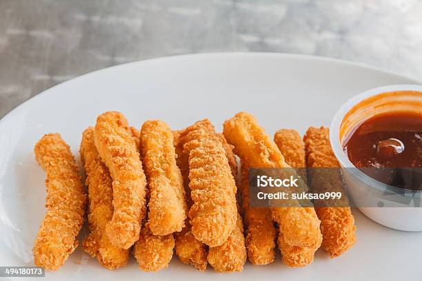 Chicken Stick Stock Photo - Download Image Now - Chicken Meat, Close-up, Crockery