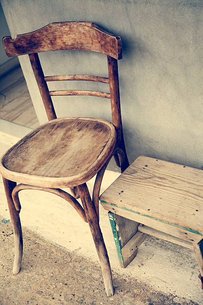 istock Old wooden chair 494181335