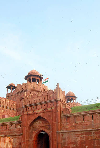 istock Red Fort, New Delhi - Stock Image 494181465