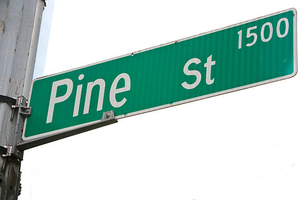 istock Pine Street sign, Seattle 494182003