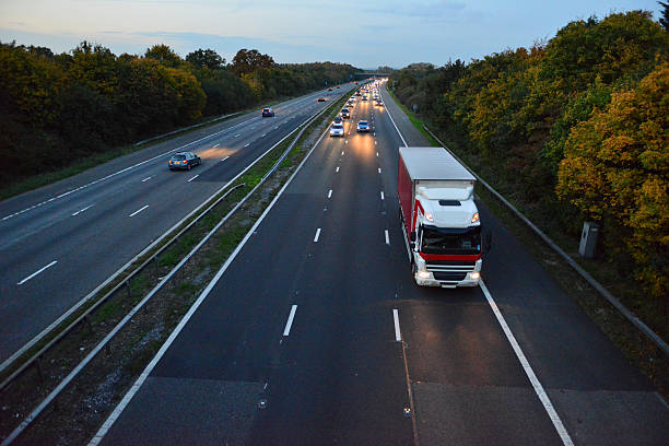 istock Traffic on the M23 494182118