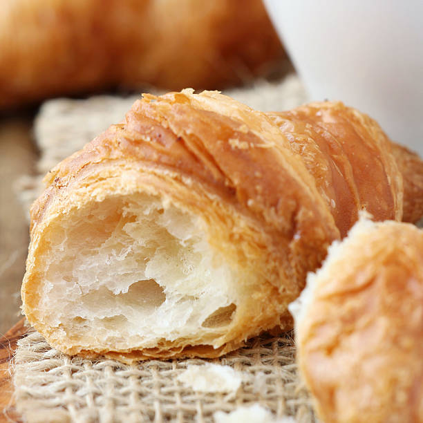 Fresh croissants