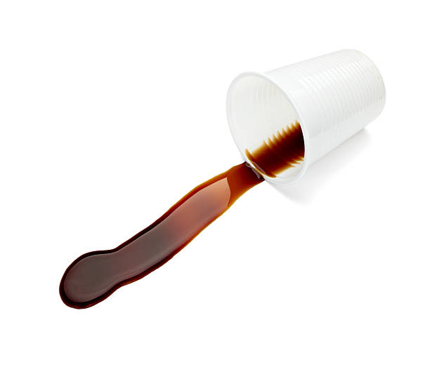 istock plastic cup of coffee dring beverage food office spilled messy 494184571