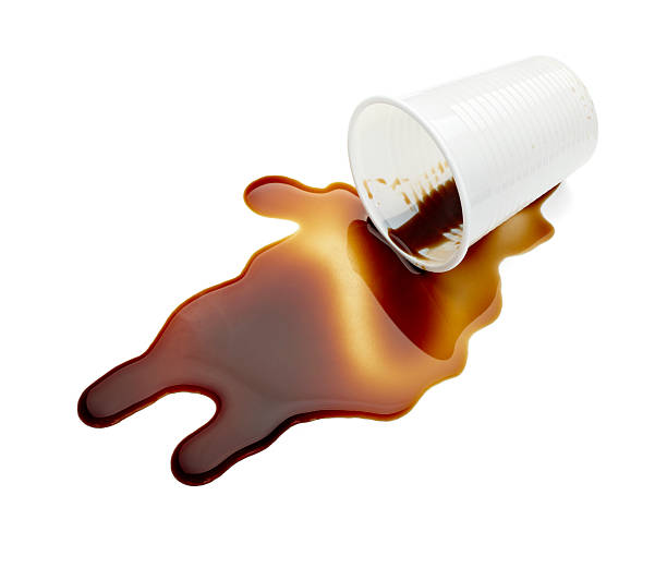 istock plastic cup of coffee dring beverage food office spilled messy 494185201