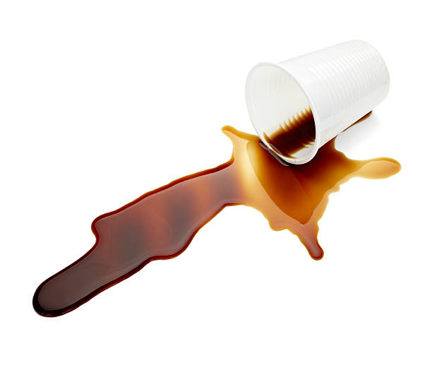 istock plastic cup of coffee dring beverage food office spilled messy 494185247