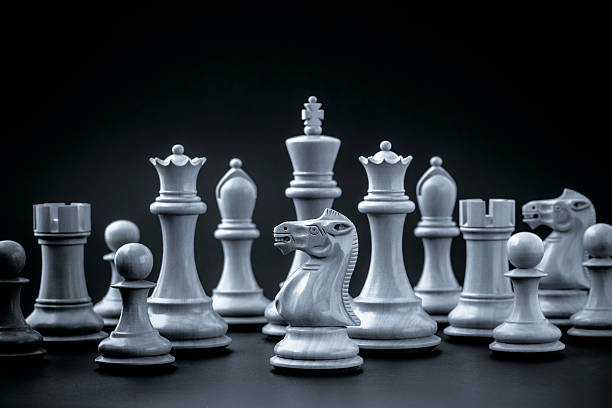 istock Chess concept save the king and save the  strategy. 494185754