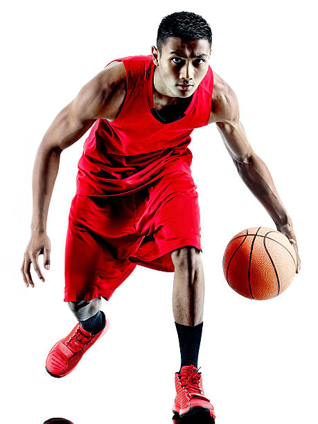 istock man basketball player isolated silhouette 494187338
