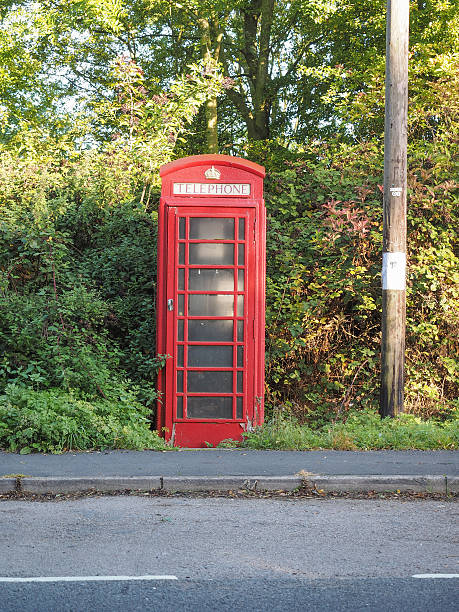 istock Red phone box in London 494188396