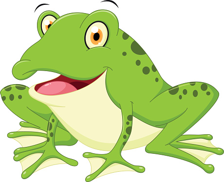 Cute Frog Cartoon Stock Illustration - Download Image Now - Frog,  Overweight, Toad - iStock